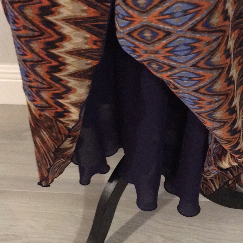 Ruby Rd Ethnic Print Maxi Skirt - Picture 5 of 6